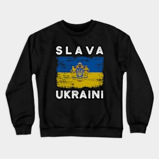 SLAVA UKRAINI GLORY TO UKRAINE SUPPORT UKRAINE PROTEST PUTIN Crewneck Sweatshirt